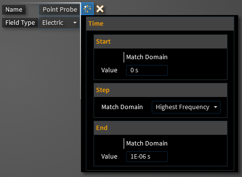 point probe properties